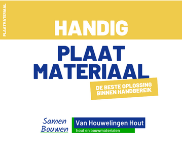 VHH productboekje: plaatmateriaal